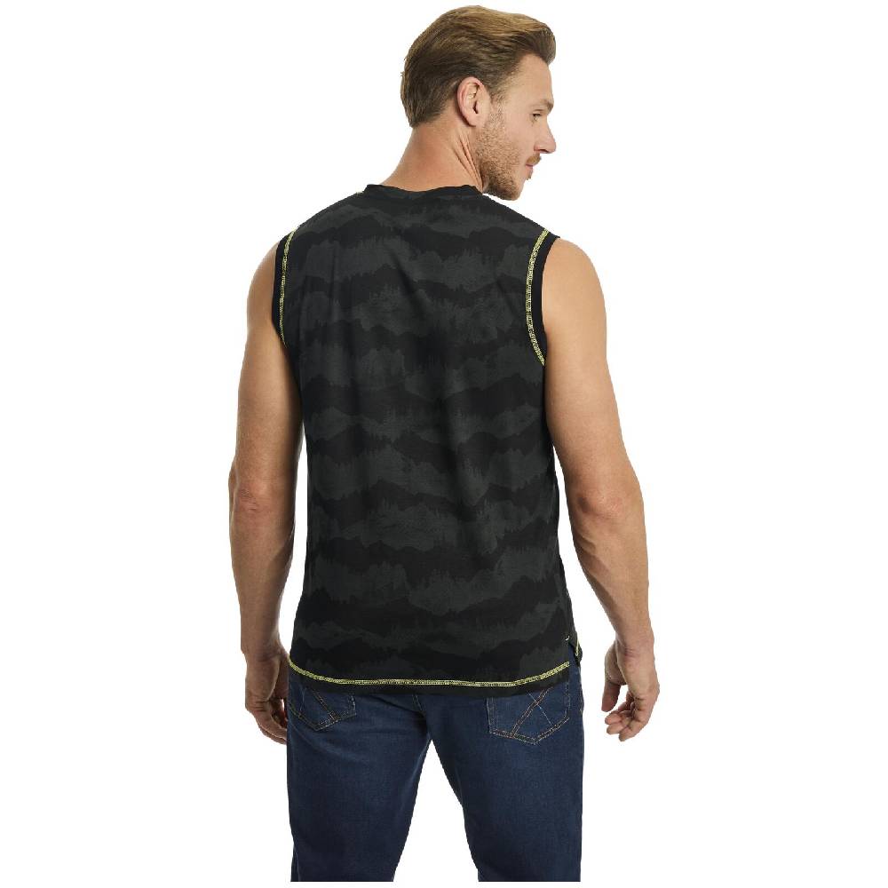 Jan Vanderstorm Tanktop FAFNER schwarz gemustert Hotsell
