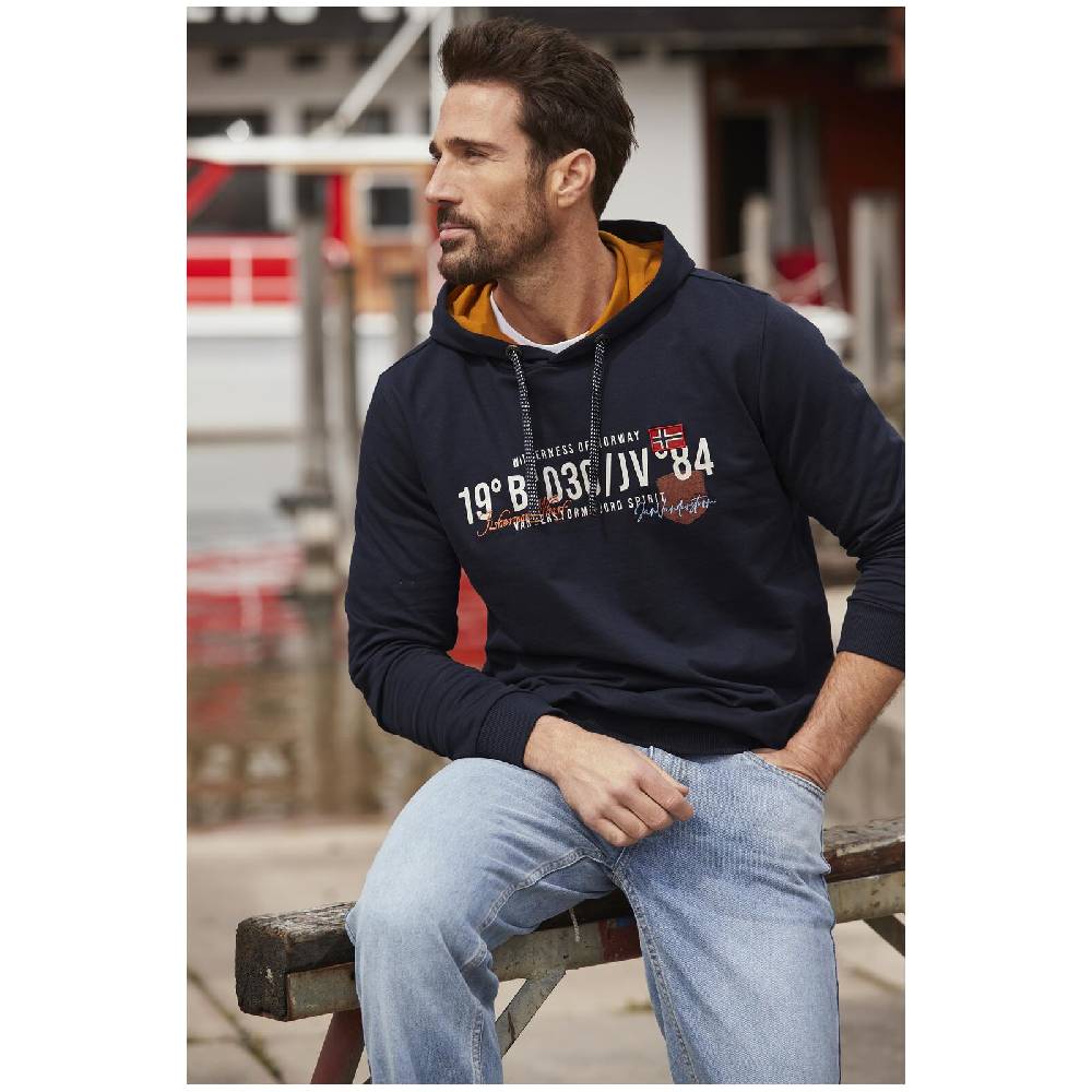 Jan Vanderstorm Sweatshirt JORRIT dunkelblau Blitzverkäufe