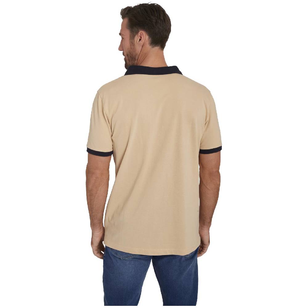 Jan Vanderstorm Doppelpack Poloshirt ELJAR beige hellrot Angebote