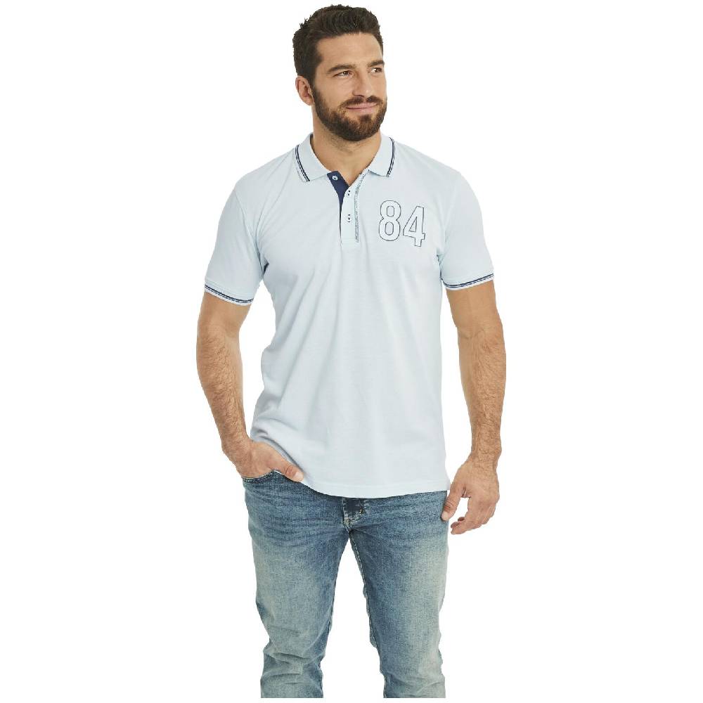 Jan Vanderstorm Doppelpack Poloshirt BERAU hellblau dunkelblau Hotsell