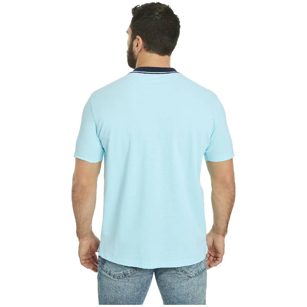 Jan Vanderstorm Poloshirt JERKER türkis im Angebot