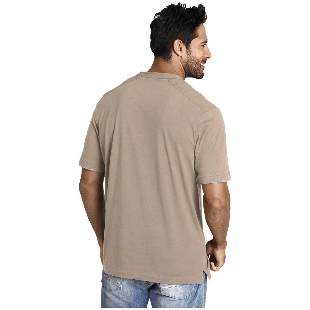 Jan Vanderstorm T-Shirt NANTE beige Auslauf