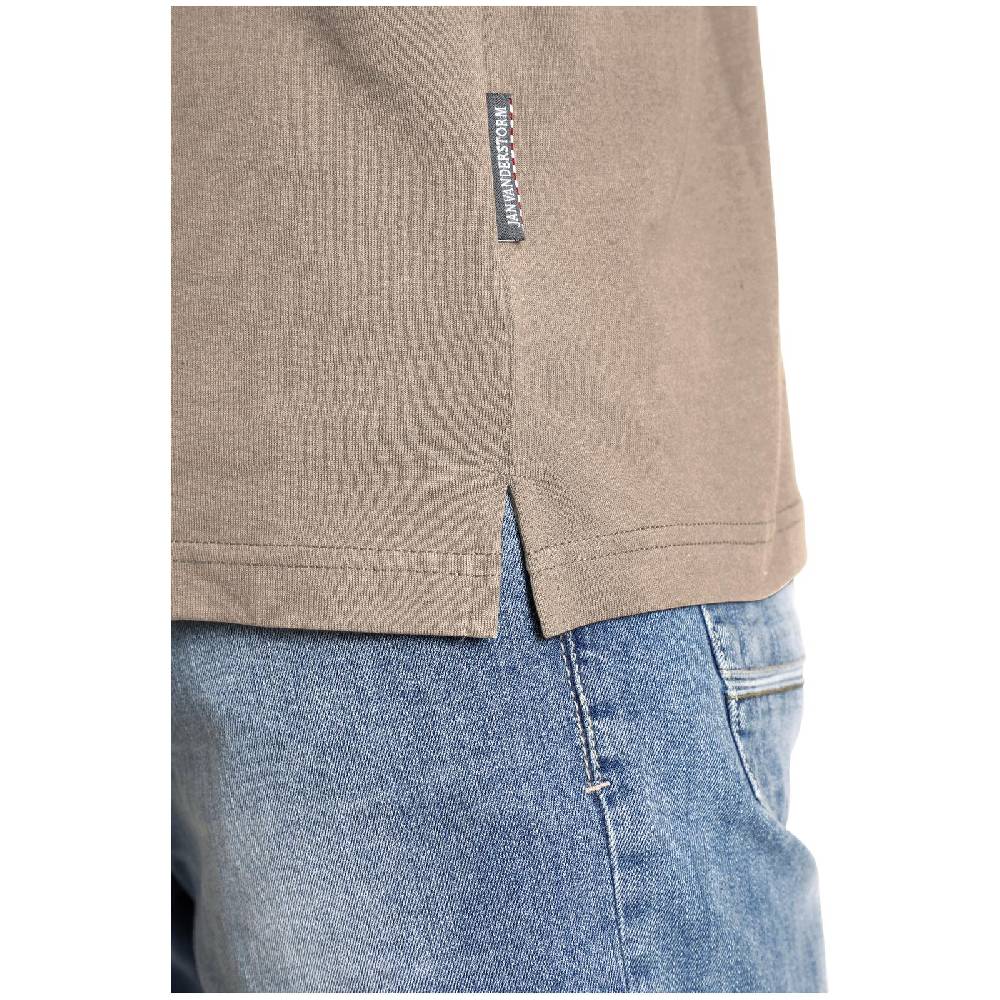 Jan Vanderstorm T-Shirt NANTE beige Auslauf
