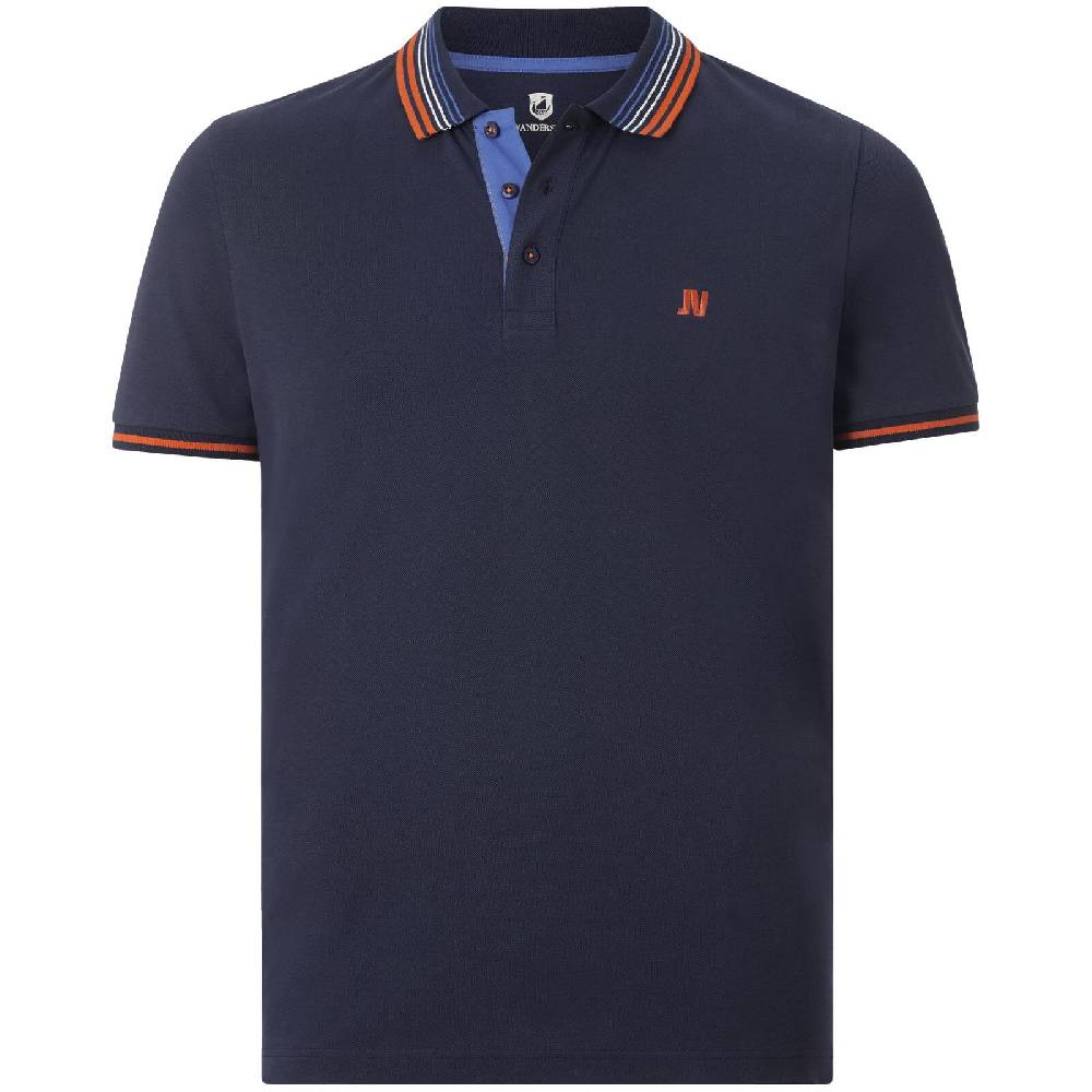 Jan Vanderstorm Poloshirt VOLKBERT dunkelblau