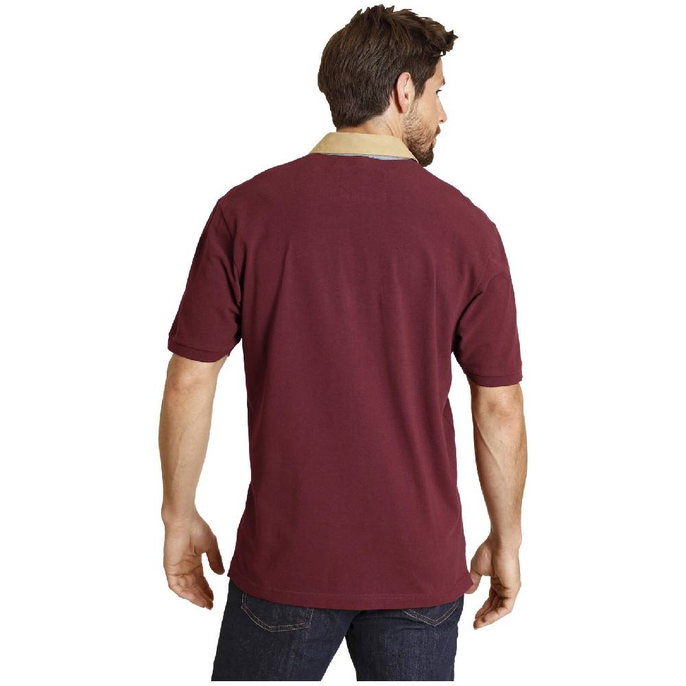 Jan Vanderstorm Poloshirt JOAKIM dunkelrot Auslauf