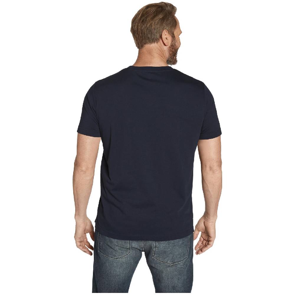 Jan Vanderstorm T-Shirt FRIMANN dunkelblau Kostenloser Versand international