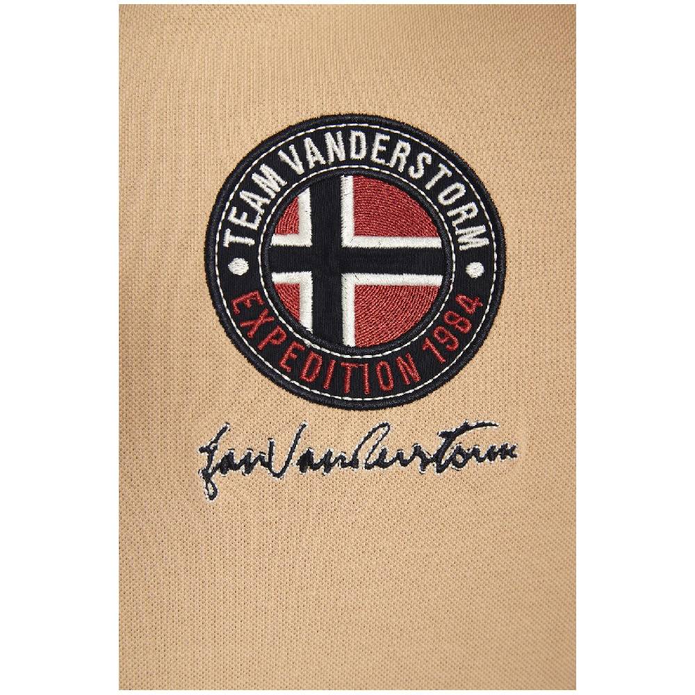 Jan Vanderstorm Poloshirt JONFRID beige Schlussverkauf