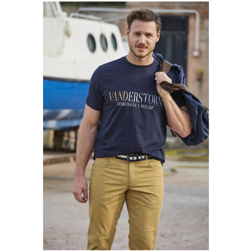 Jan Vanderstorm T-Shirt BERGTHOR dunkelblau Meist gekauft