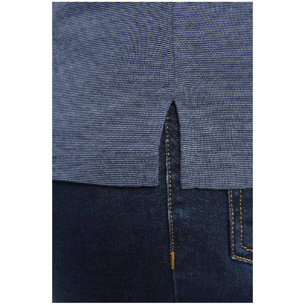Jan Vanderstorm T-Shirt BERNULF blau melange Blitzverkäufe