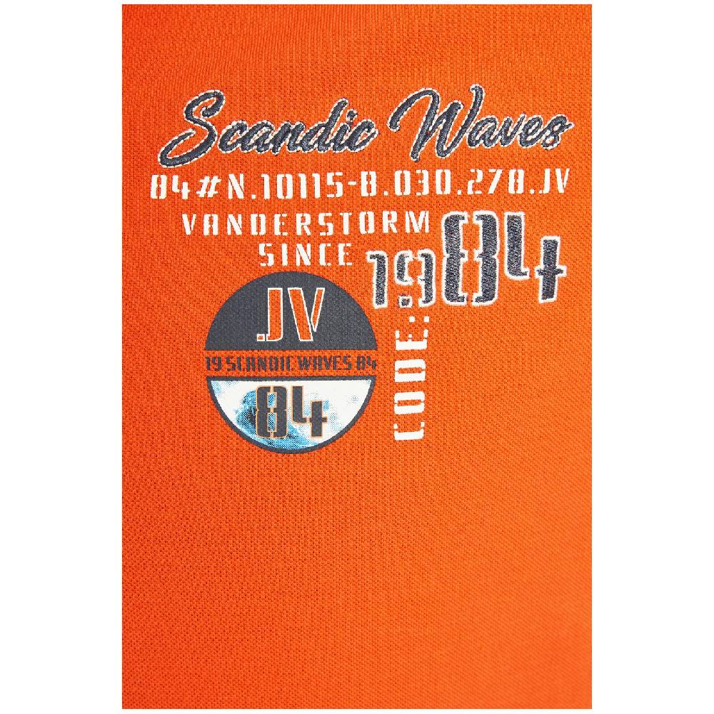 Jan Vanderstorm Poloshirt KODEWIN orange Verkauf