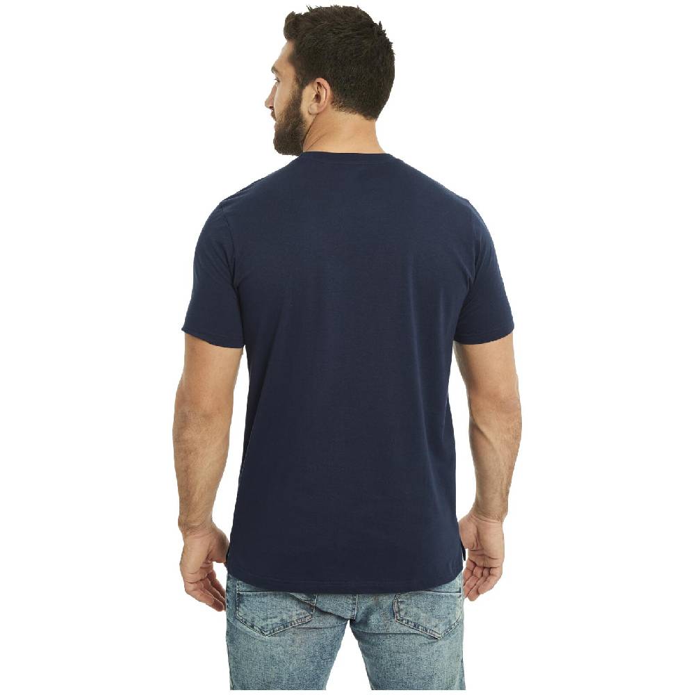 Jan Vanderstorm Doppelpack T-Shirt ADEKE weiß dunkelblau Meist gekauft