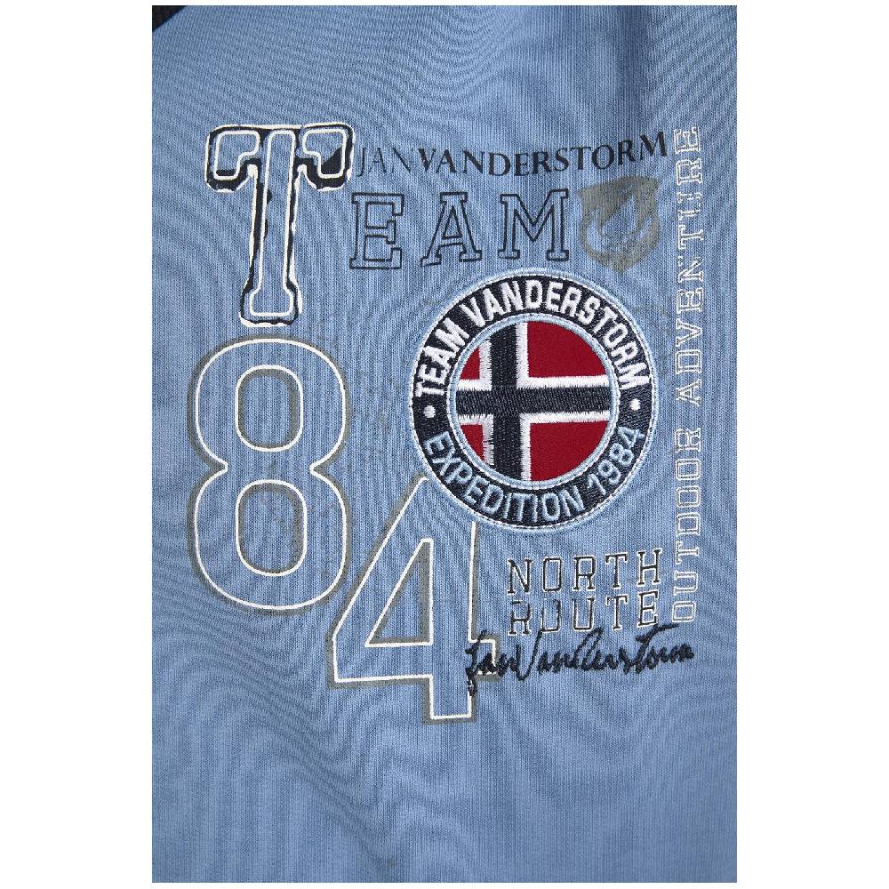 Jan Vanderstorm Sweatjacke HOLVAST blau Hotsell