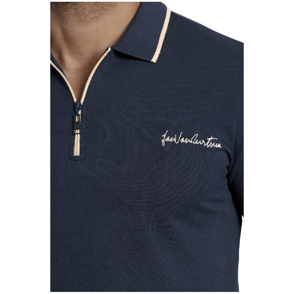 Jan Vanderstorm Poloshirt JOHAR dunkelblau Günstig kaufen