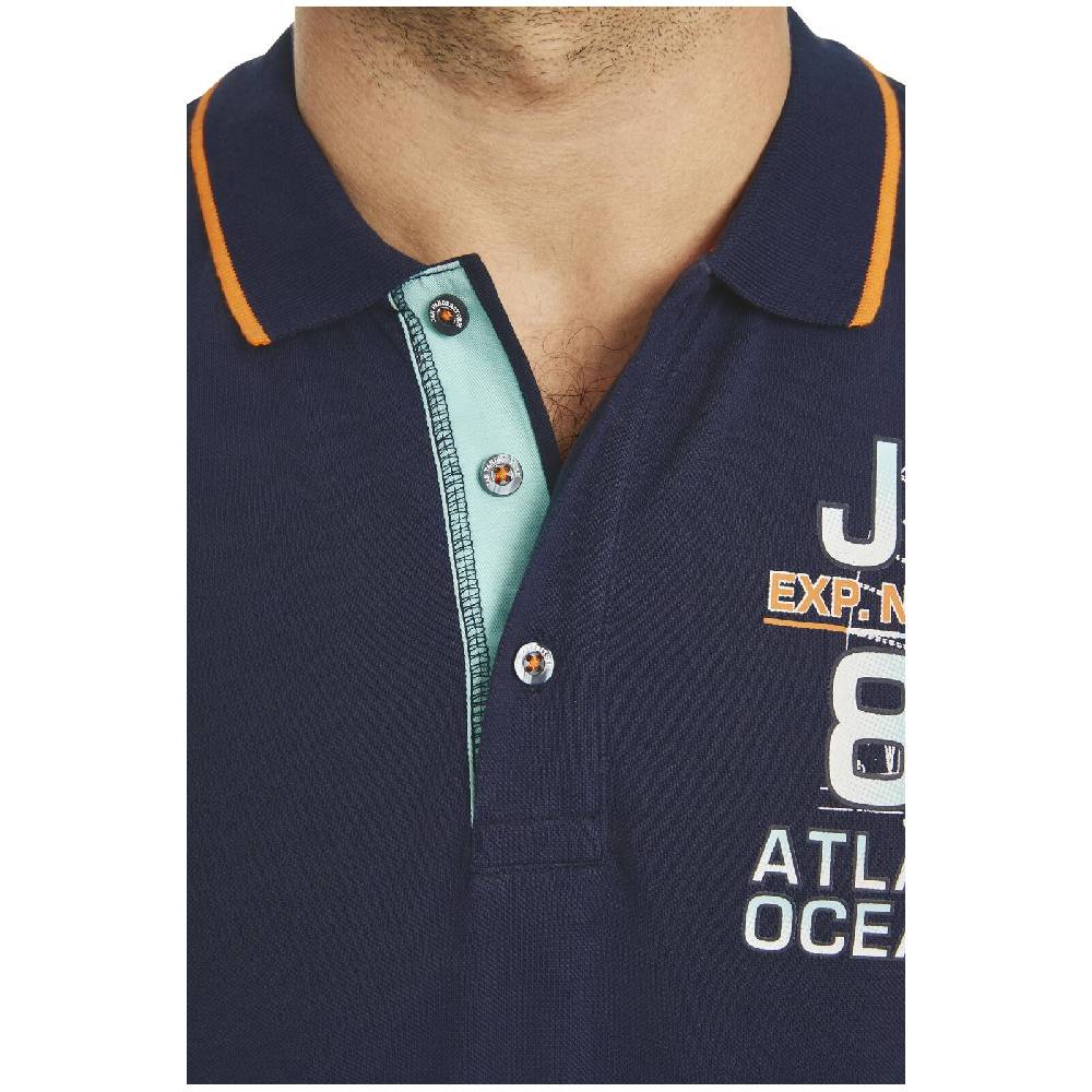 Jan Vanderstorm Poloshirt UFFE dunkelblau Exklusivangebot