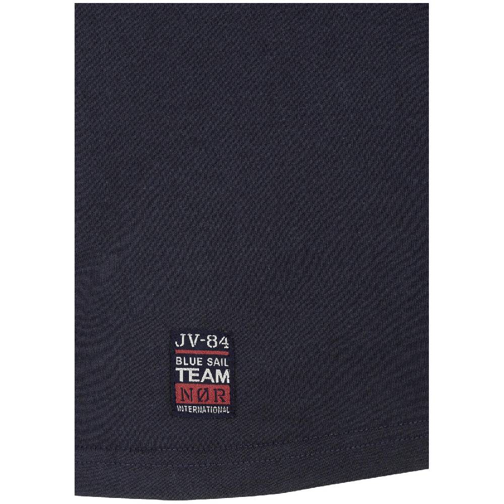 Jan Vanderstorm T-Shirt TERNO dunkelblau Günstiger Verkauf