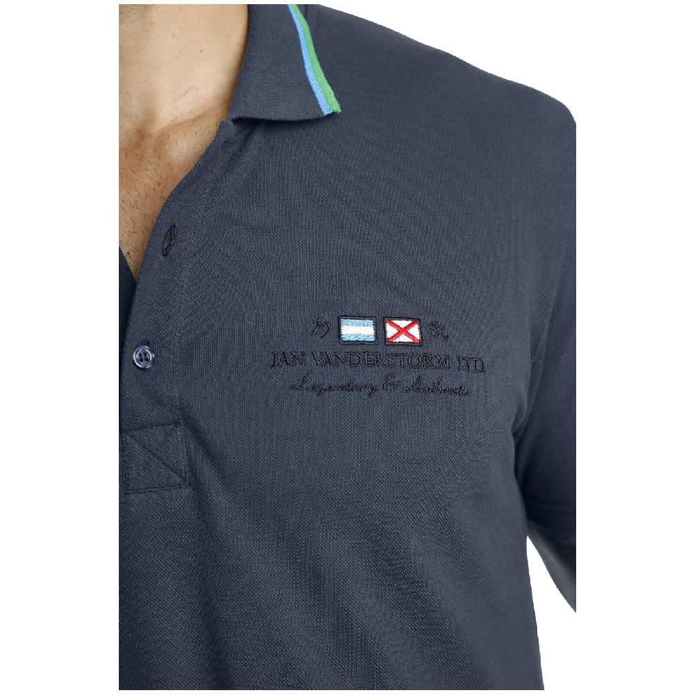 Jan Vanderstorm Poloshirt HJORD dunkelblau Blitzverkäufe