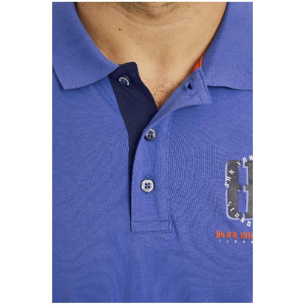 Jan Vanderstorm Poloshirt TOPI royal blau Verkauf