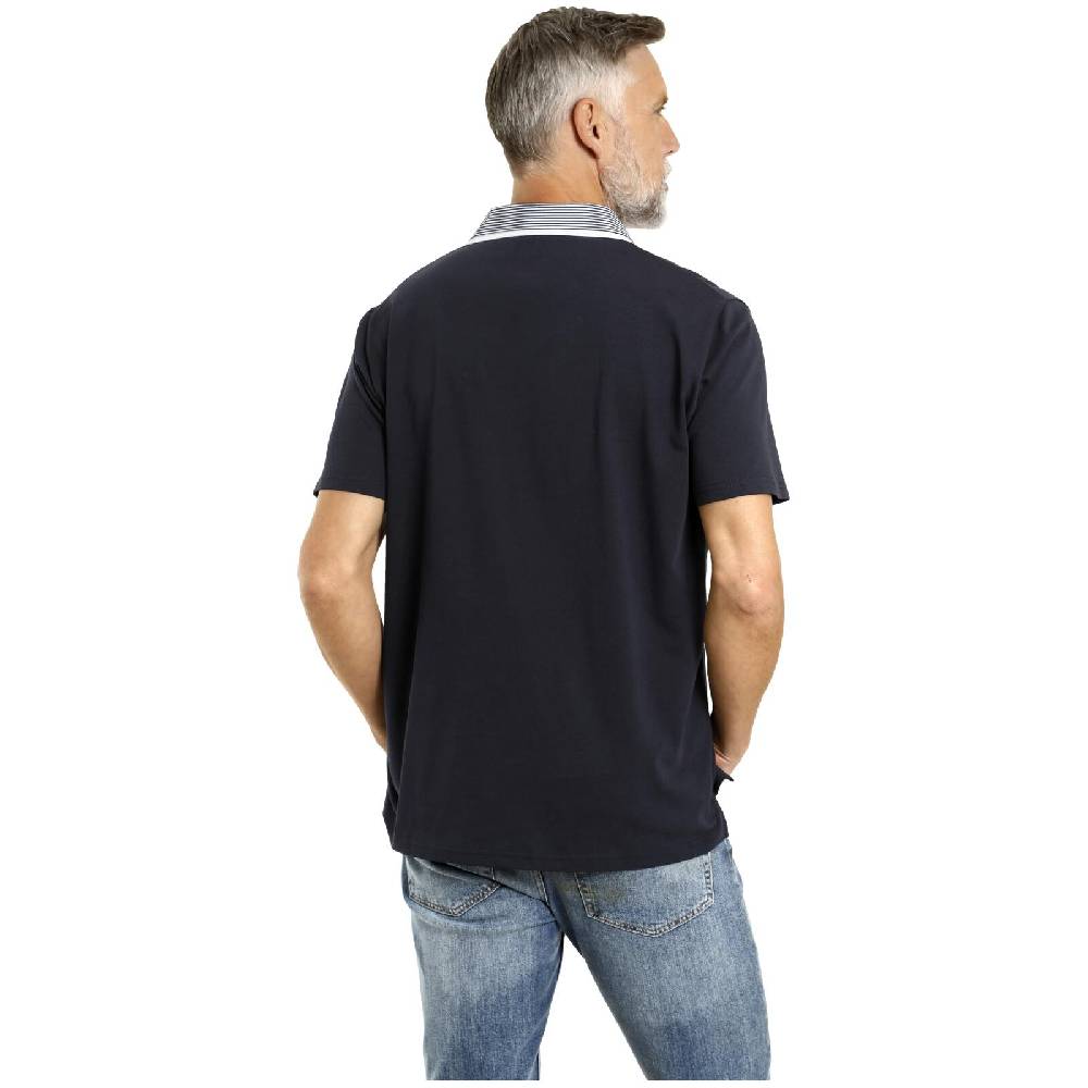 Jan Vanderstorm Poloshirt DANHY dunkelblau im Angebot