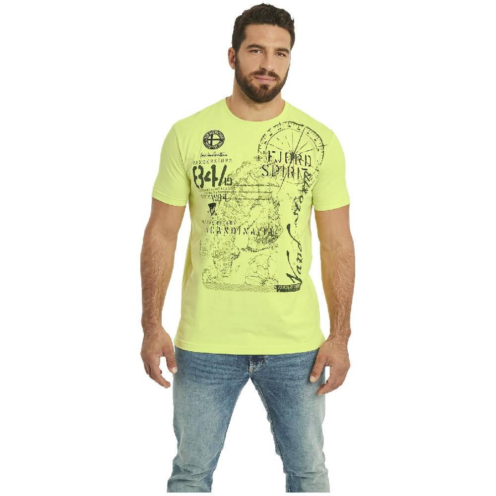 Jan Vanderstorm T-Shirt DOMINIK hellgrün Günstiger Verkauf