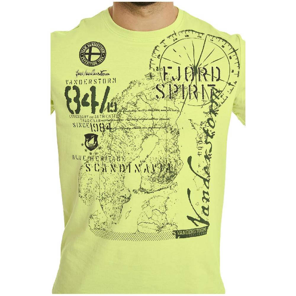 Jan Vanderstorm T-Shirt DOMINIK hellgrün Günstiger Verkauf