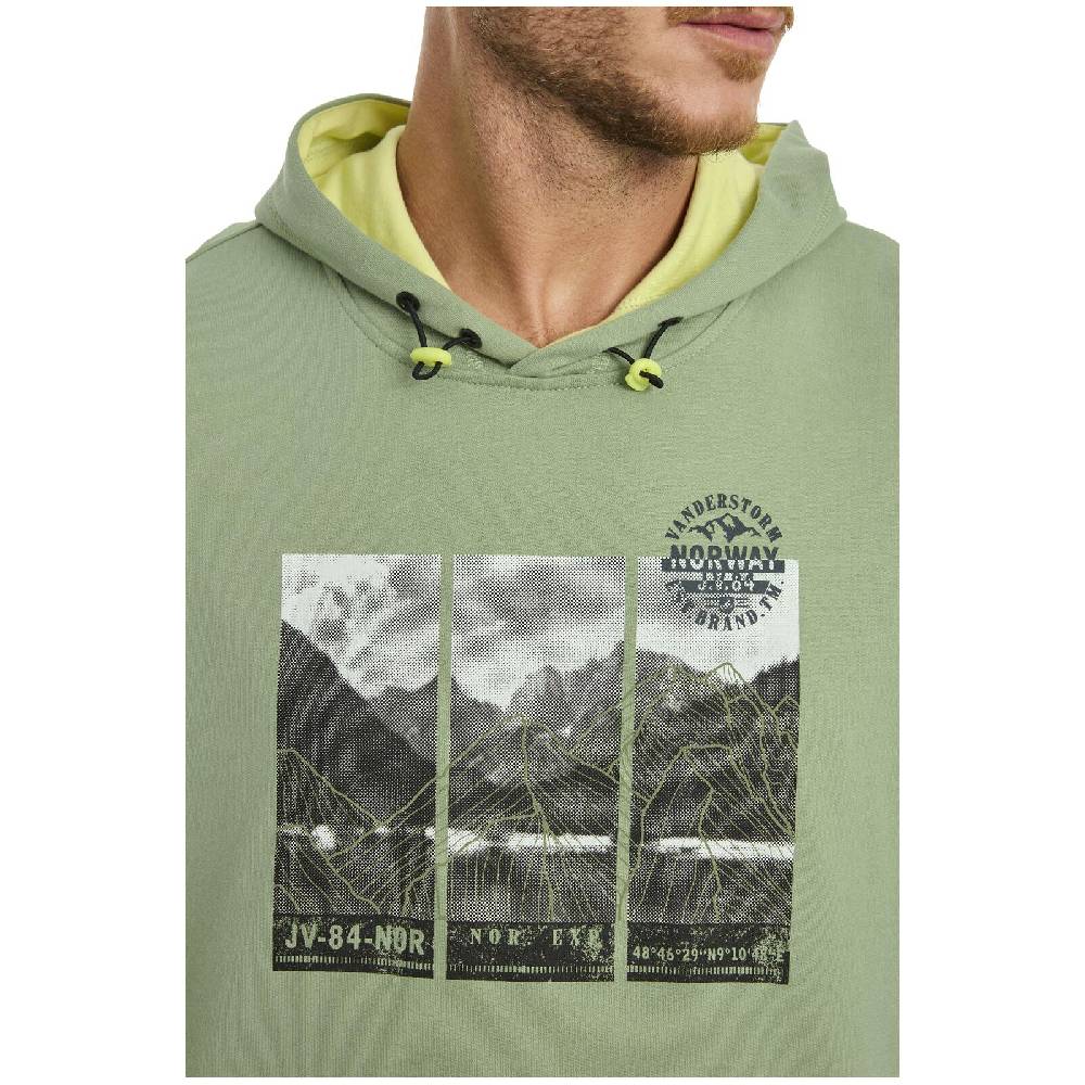 Jan Vanderstorm Sweatshirt JIRI grün Angebote