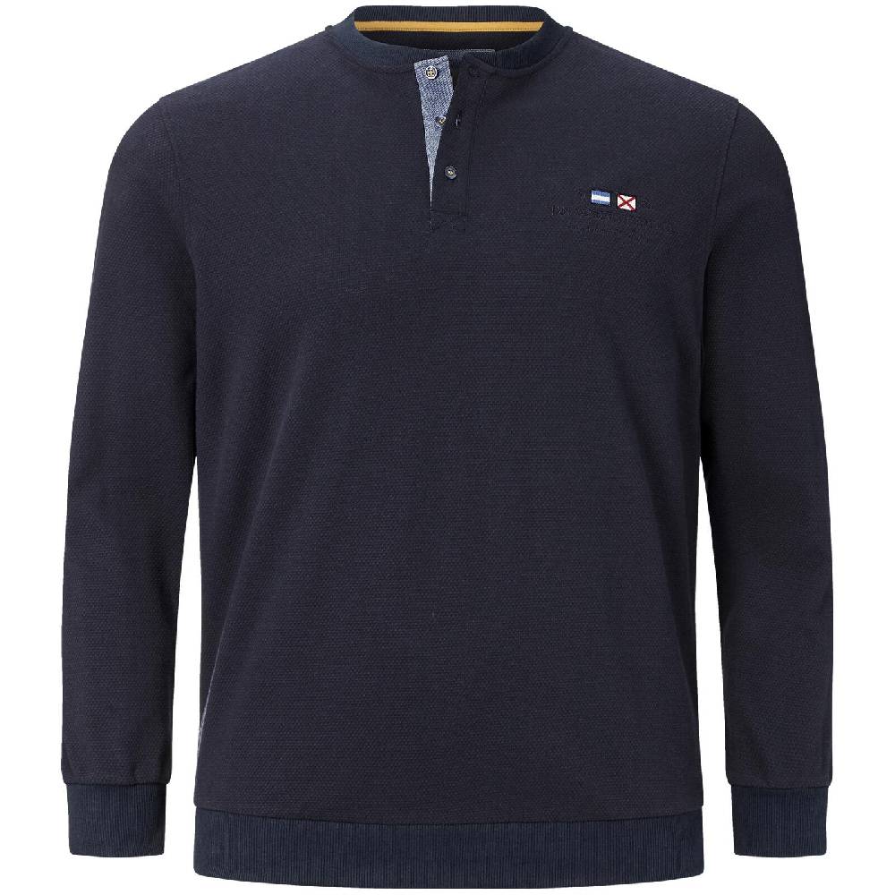 Jan Vanderstorm Sweatshirt VILJAR dunkelblau