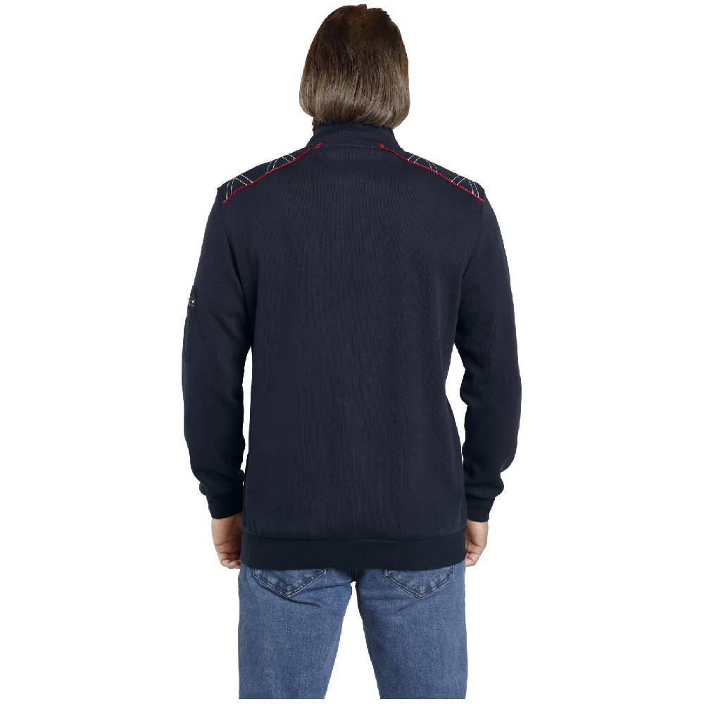 Jan Vanderstorm Sweatjacke ATLI dunkelblau Günstiger Verkauf