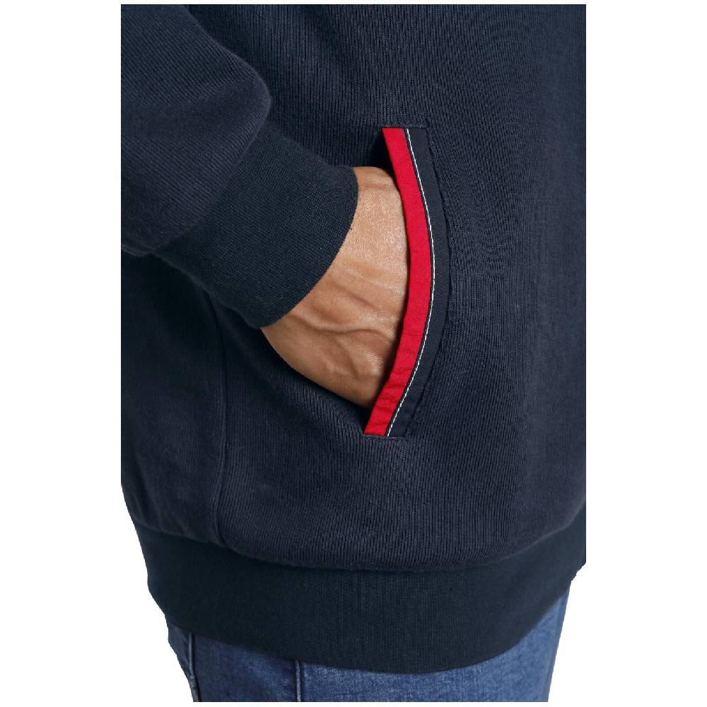Jan Vanderstorm Sweatjacke ATLI dunkelblau Günstiger Verkauf