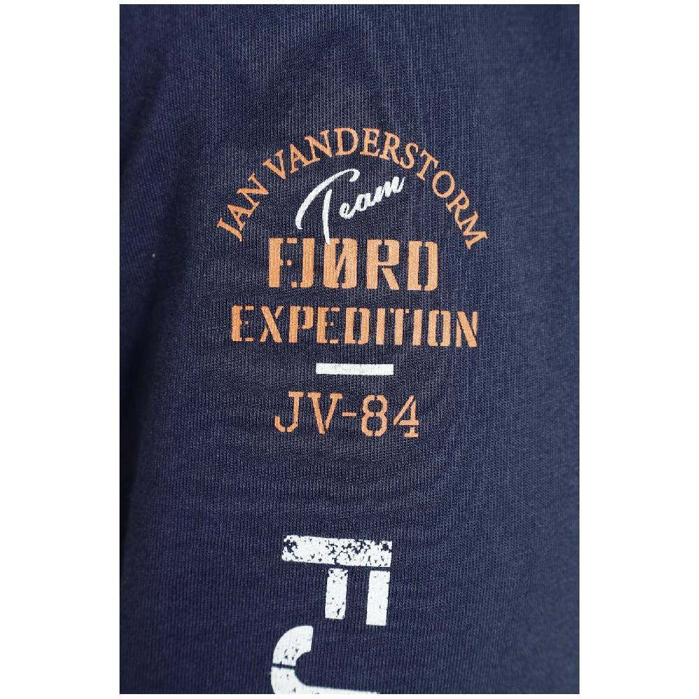 Jan Vanderstorm Langarmshirt ELION dunkelblau Online