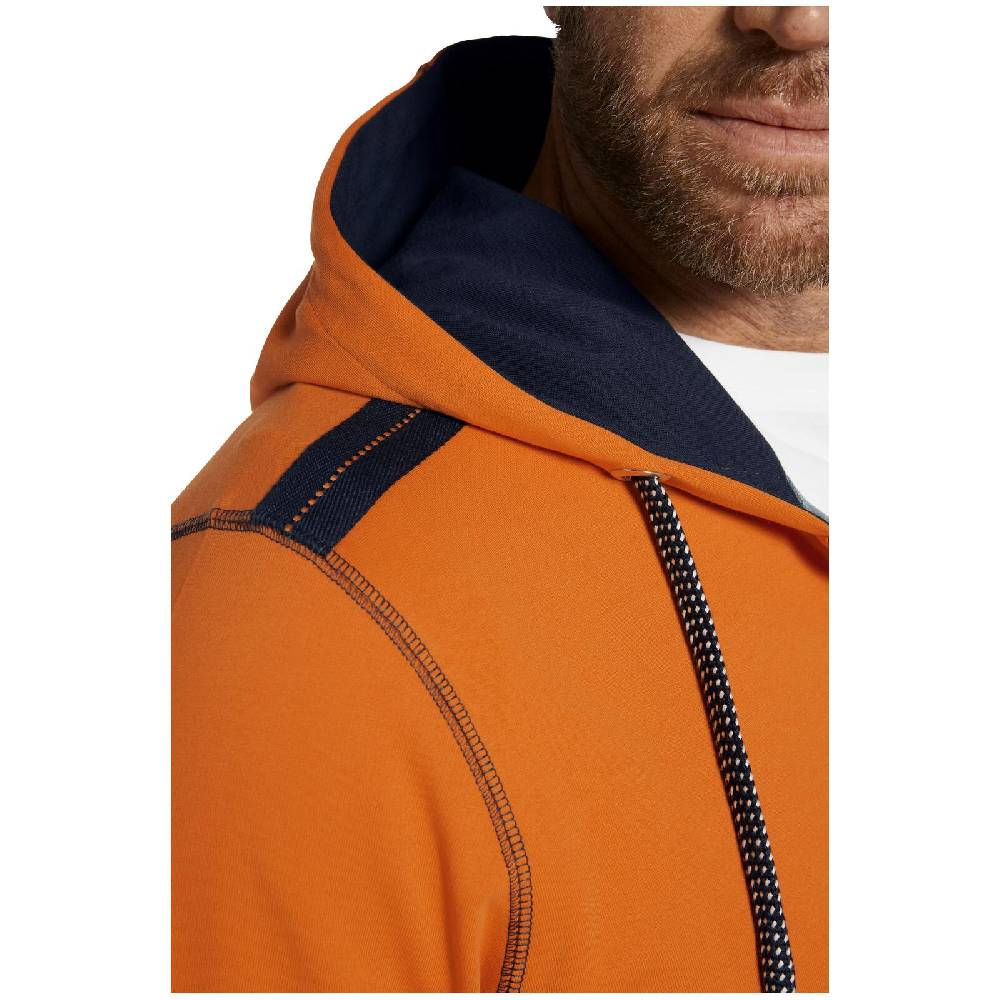 Jan Vanderstorm Sweatjacke RENKO orange Auslauf