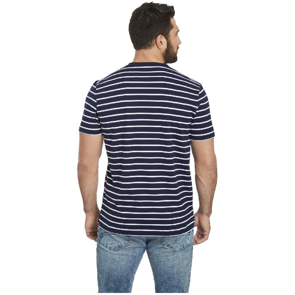 Jan Vanderstorm T-Shirt ARBOGAST dunkelblau gestreift Hotsell