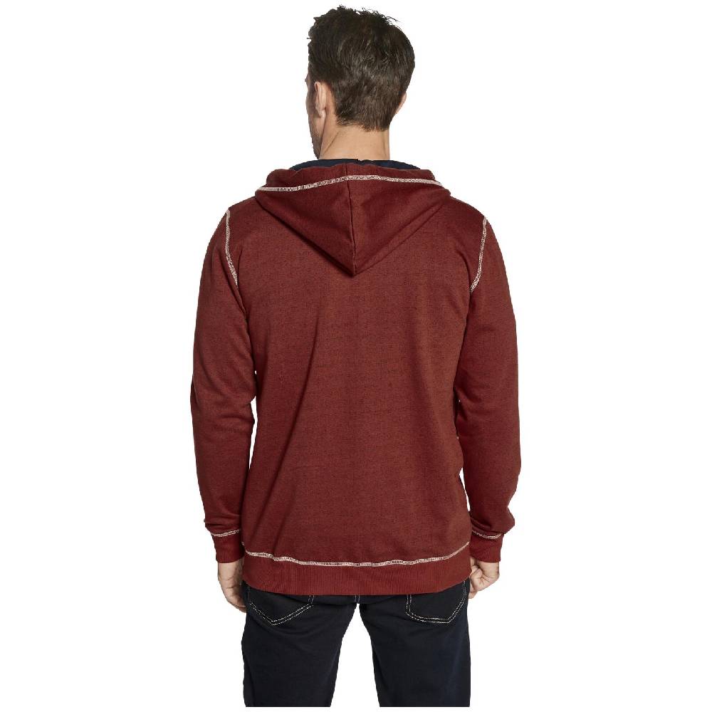 Jan Vanderstorm Sweatjacke JOKORA rot melange Outlet