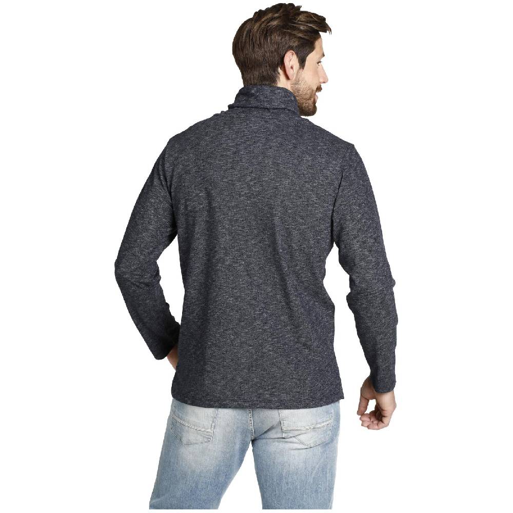 Jan Vanderstorm Sweatshirt HAGEN blau melange Verkauf