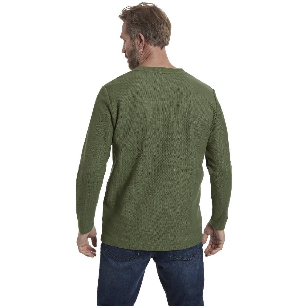 Jan Vanderstorm Langarmshirt IVOR oliv Angebote