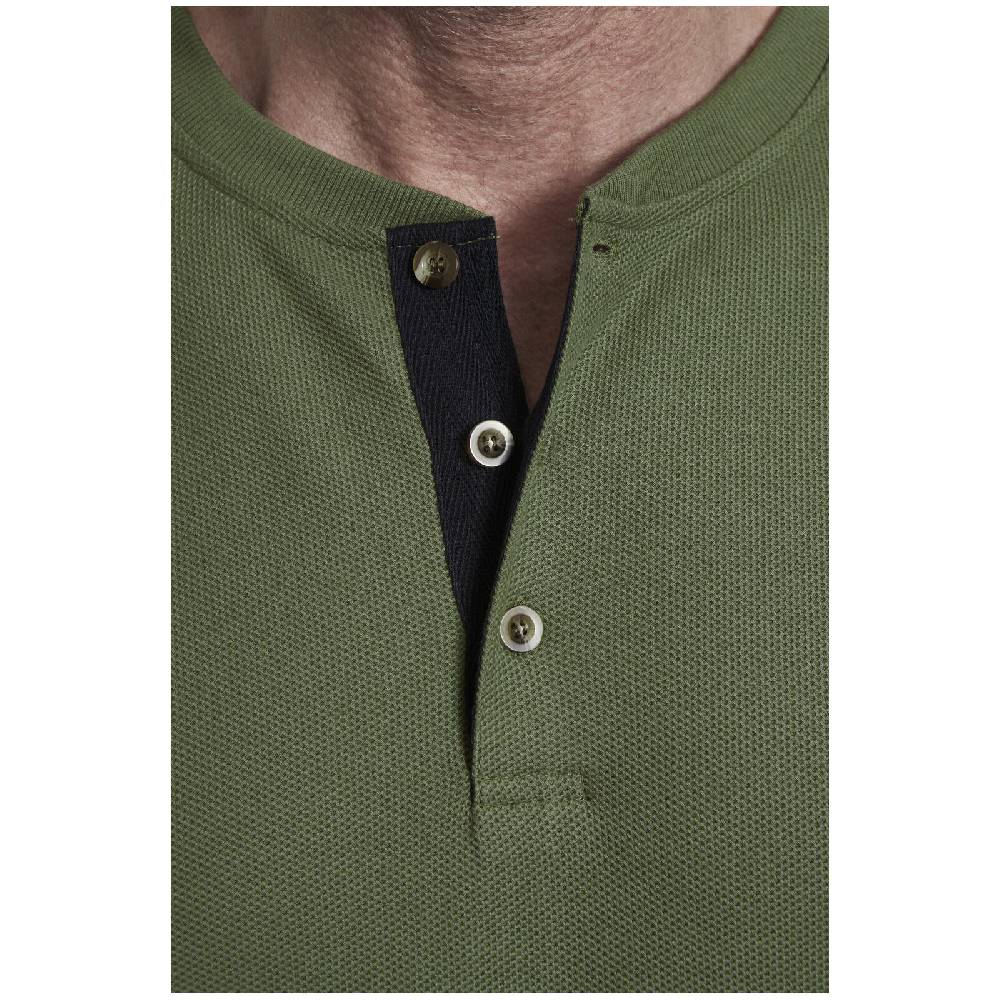 Jan Vanderstorm Langarmshirt IVOR oliv Angebote
