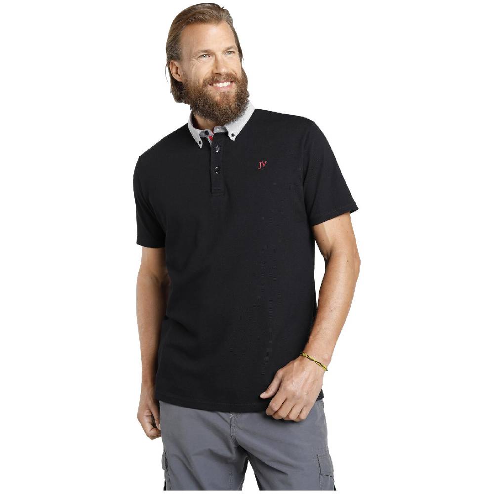 Jan Vanderstorm Poloshirt NJAL schwarz Hotsell