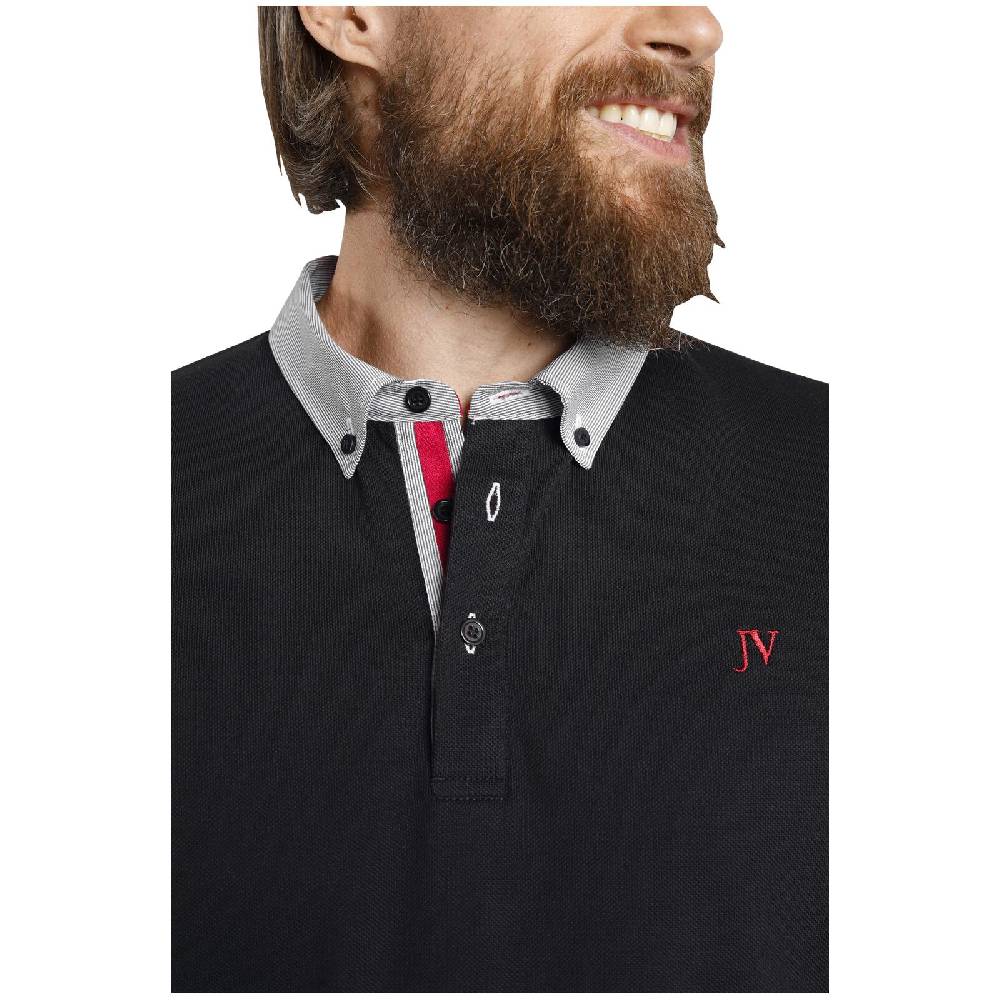 Jan Vanderstorm Poloshirt NJAL schwarz Hotsell