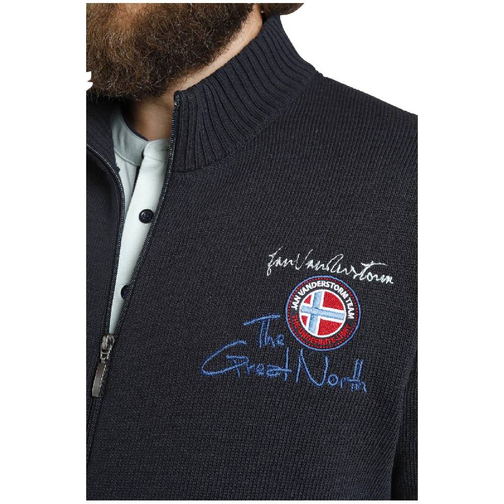 Jan Vanderstorm Strickjacke OLAV dunkelblau JETZT KAUFEN
