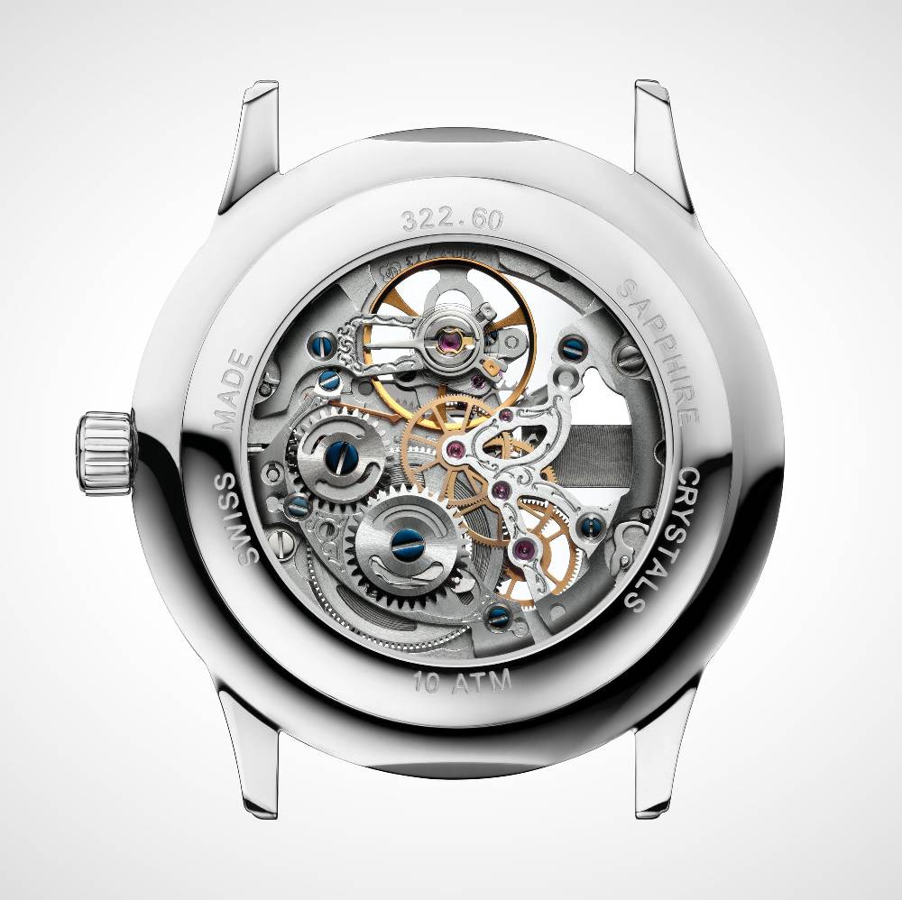Jean Marcel Handaufzug Uhr Artem Modell 322.60.42.03 Auslauf