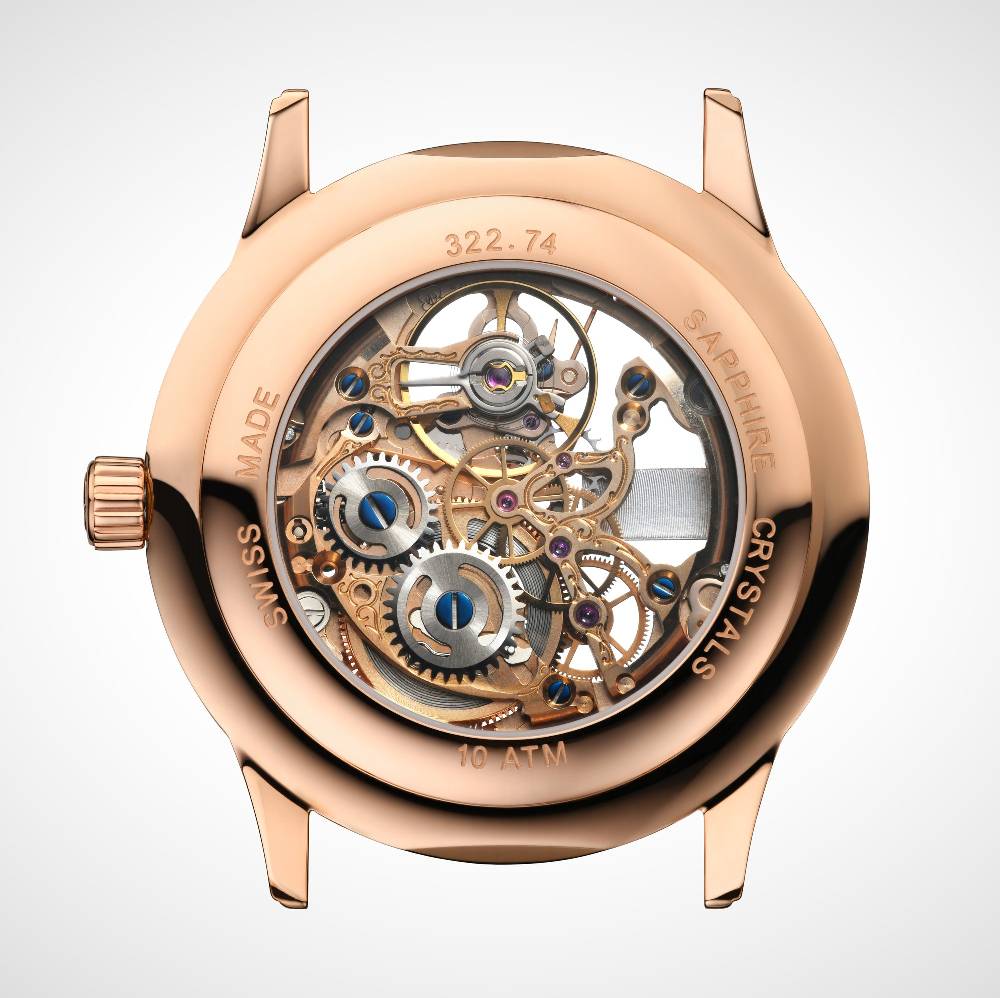 Jean Marcel Handaufzug Uhr Artem Modell 322.74.42.110 im Angebot