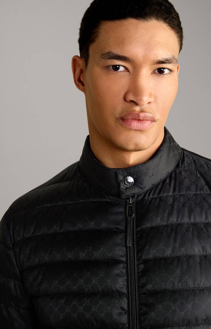 Joop Cornflower-Steppjacke Luke in Schwarz gemustert Outlet
