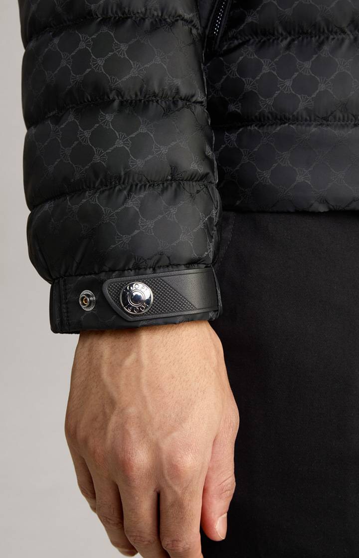 Joop Cornflower-Steppjacke Luke in Schwarz gemustert Outlet