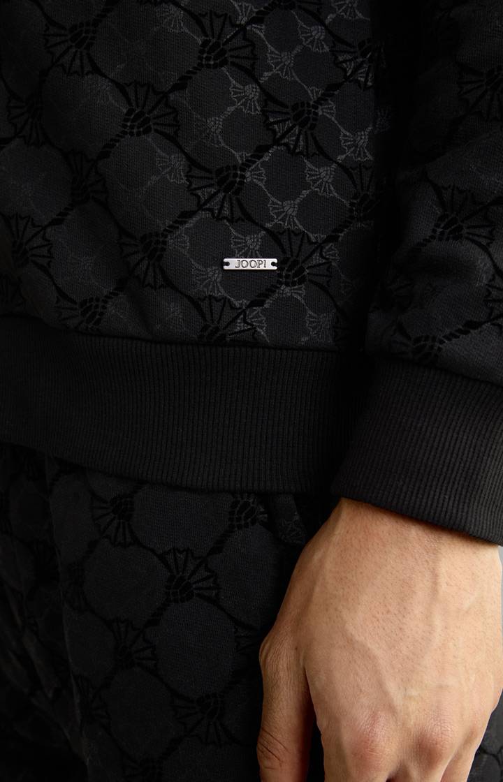 Joop Cornflower-Sweatjacke Thierry in Schwarz gemustert Hotsell
