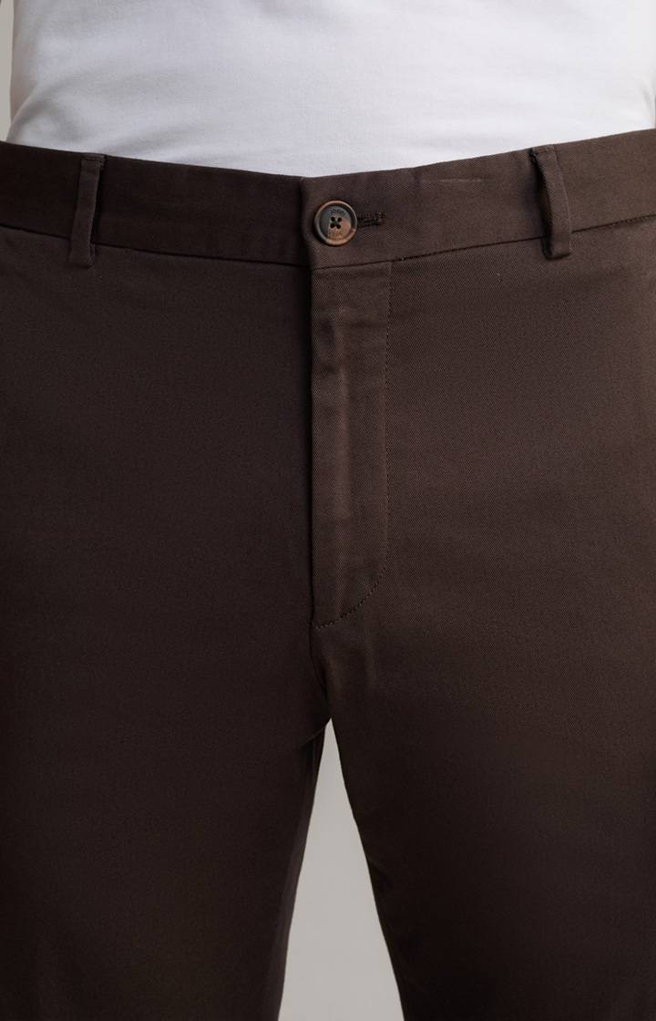 Joop Chino Hank in Dunkelbraun im Angebot
