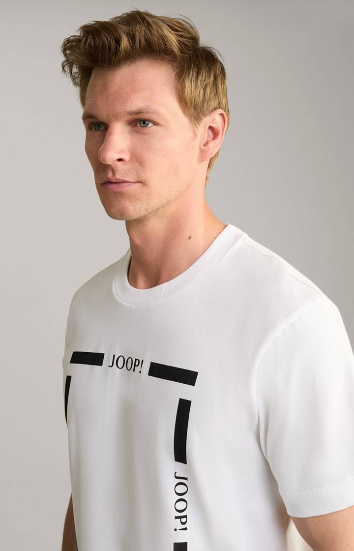 Joop T-Shirt Barnet in Weiß Schlussverkauf