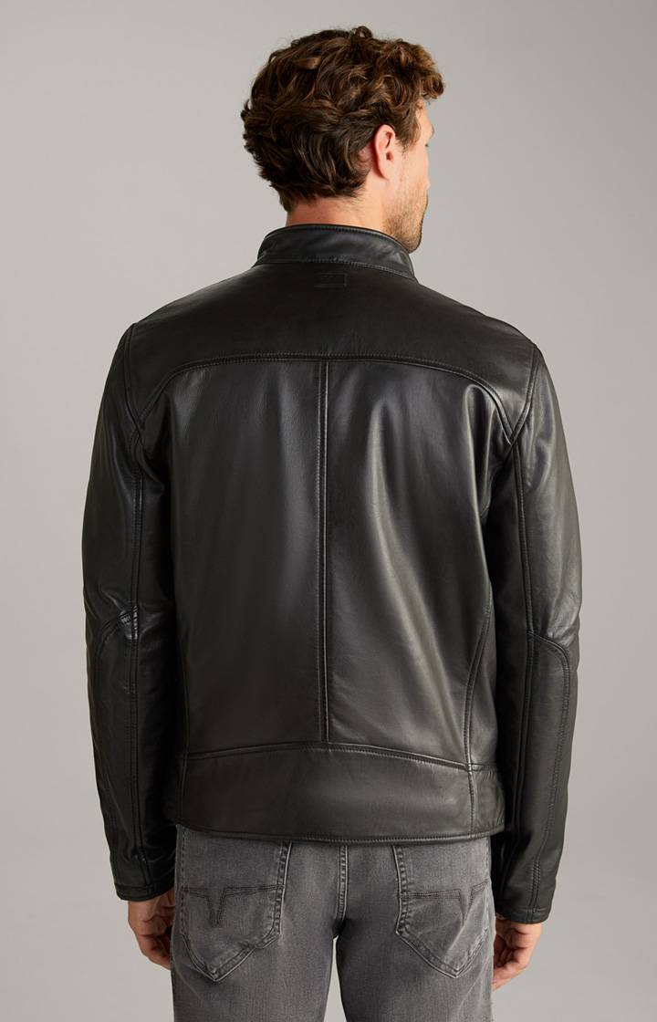 Joop Lederjacke Cleary in Schwarz Outlet