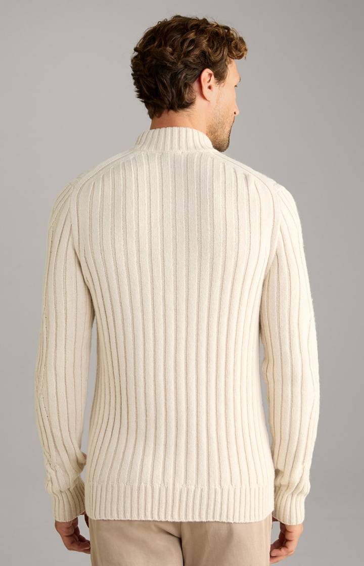 Joop Cashmere-Mix-Pullover Brianor in Beige Blitzverkäufe