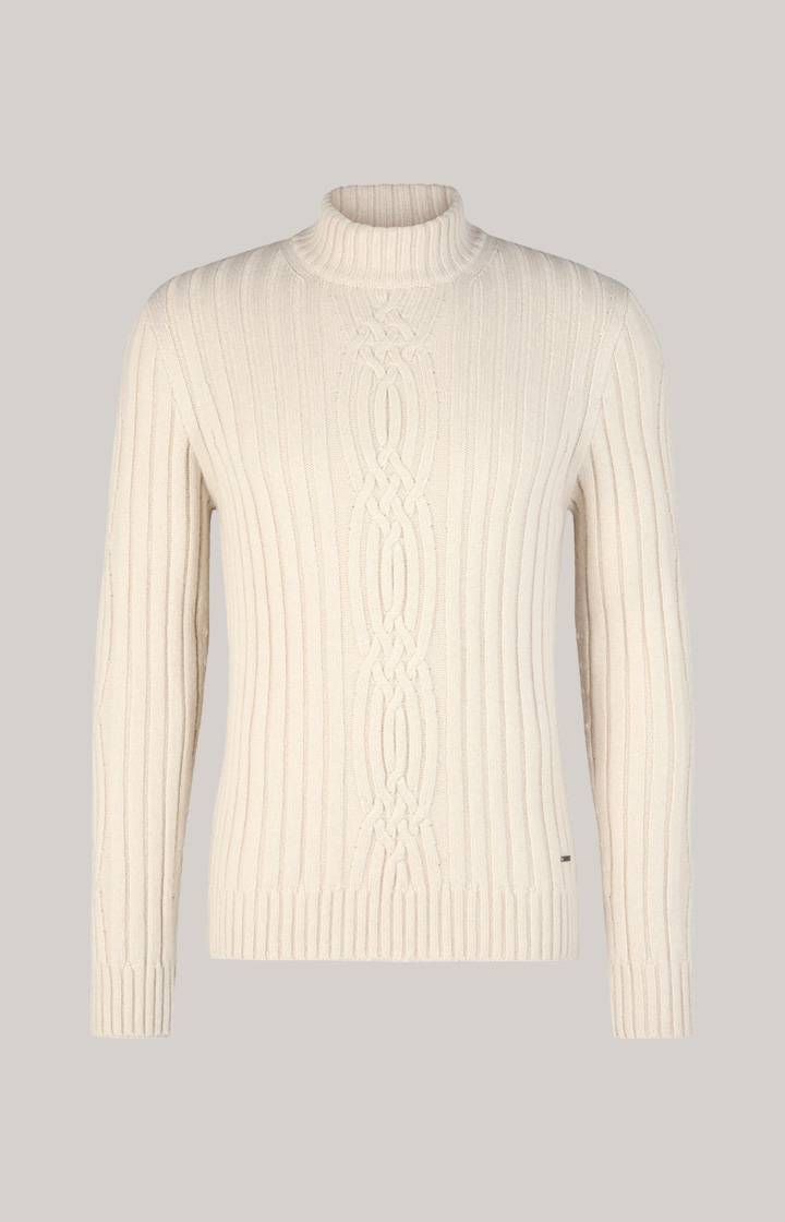 Joop Cashmere-Mix-Pullover Brianor in Beige Blitzverkäufe