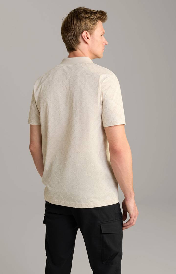 Joop Cornflower-Poloshirt Benito in Beige Angebote