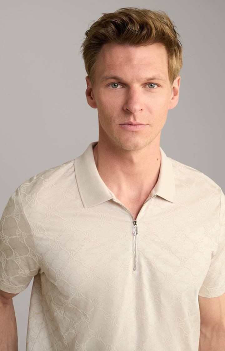 Joop Cornflower-Poloshirt Benito in Beige Angebote